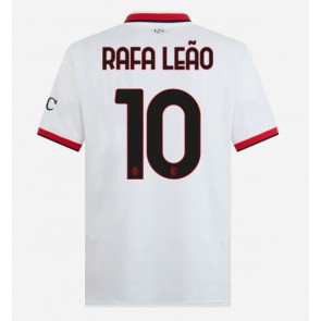 Billiga AC Milan Rafael Leao #10 Bortatröja 2024-25 Kortärmad